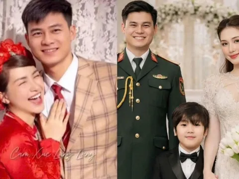 Xôn xao ảnh đám hỏi của Hòa Minzy và Đại úy Thăng Cương