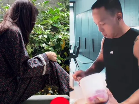 Tóc Tiên trở về biệt thự chung với Touliver