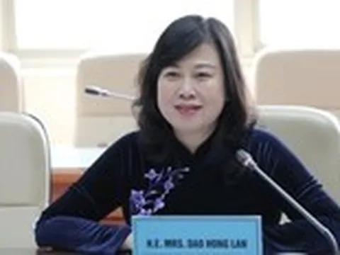 Bộ trưởng Đào Hồng Lan tiếp và làm việc với Chủ tịch khu vực châu Á - Thái Bình Dương của MSD