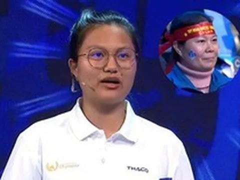 Khoảnh khắc "lần đầu nói với mẹ" trên sân khấu Olympia của nữ sinh Quảng Ninh khiến cả trường quay xúc động