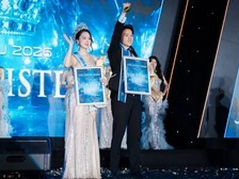 Sinh viên Khoa Khách sạn Du lịch đăng quang Nam vương Miss & Mister TMU 2026