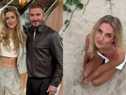 Bức ảnh gây sốt của Beckham và nữ thần điền kinh quyến rũ nhất thế giới