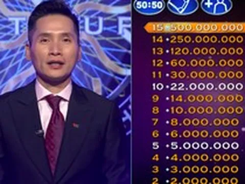 'Ai là triệu phú' nâng thưởng lên 500 triệu đồng, kỷ lục chưa từng có sau 20 năm