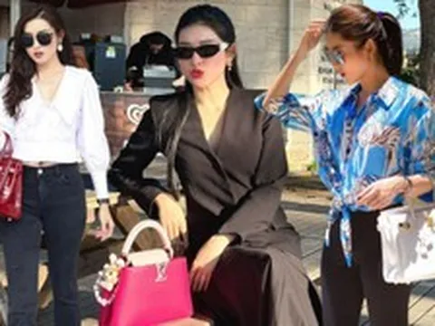 Á hậu bán đôi giày bẩn 2 triệu gây tranh cãi: Đeo đồng hồ 11 tỷ, ở biệt thự 800m2, đồ hiệu chất thành đống