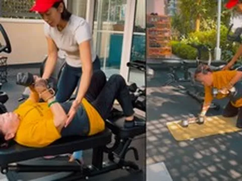 Nữ nghệ sĩ Việt đình đám một thời "ép" mẹ chồng tập thể thao, nâng tạ ở tuổi 81, kết quả không ngờ