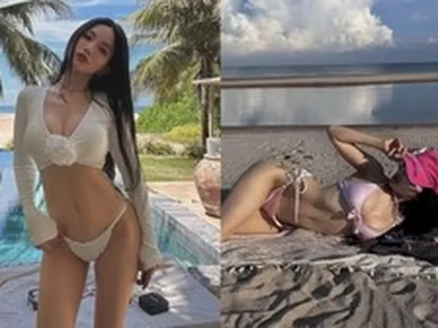Nữ diễn viên nóng bỏng bậc nhất showbiz Việt diện bikini khoe body cực "cháy" ở tuổi 40