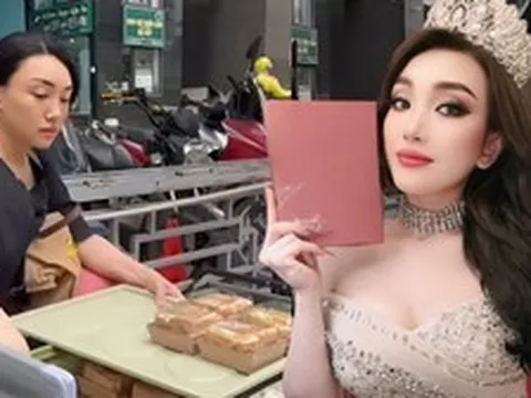 Hoa hậu làm “mẹ đơn thân bán sandwich, đi giúp việc” ở Hà Nội bỗng khoá sạch clip, tiết lộ lý do tạm nghỉ bán