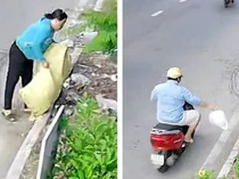 TPHCM: Phát hiện qua camera, xử phạt nguội 2 trường hợp vứt rác nơi công cộng