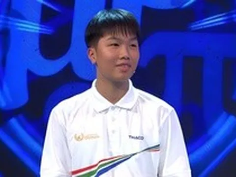 Chân dung nam sinh vừa mang cầu truyền hình Chung kết năm Đường Lên Đỉnh Olympia lần đầu tiên trong lịch sử về Phú Thọ