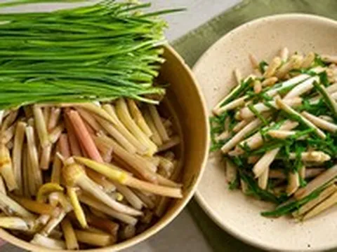 Đi chợ thấy loại rau này nhất định phải mua: Xào với hẹ 5 phút ra món ngon "tốn cơm", người sành ăn mới biết