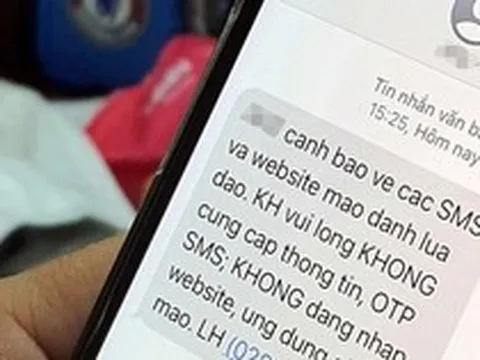 Thông báo quan trọng tới tất cả người dân nhận được tin nhắn có nội dung sau