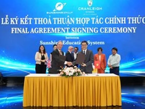 Trường Cranleigh (Vương quốc Anh) chính thức gia nhập thị trường Việt Nam thông qua hợp tác chiến lược với Sunshine Group