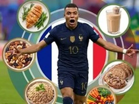 "Siêu sao tiền đạo" Mbappé gây sốc khi tiết lộ ăn 6 bữa một ngày, trưa nào cũng phải ăn 1 món