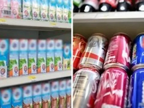 Vì sao sữa luôn đựng trong hộp giấy chữ nhật còn nước ngọt để trong lon trụ tròn?