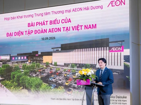 AEON Việt Nam tăng tốc mở rộng mạng lưới với TTTM quy mô vừa đầu tiên vùng Đồng bằng sông Hồng