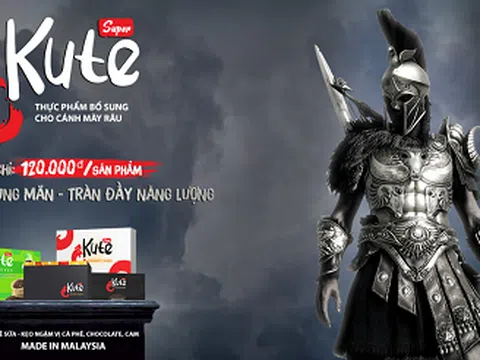 Kute – kẹo ngọt dành cho cánh mày râu – đến từ Malaysia ra mắt tại Việt Nam!