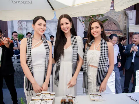 Tiểu Vy, Bảo Ngọc, Hoàng My rạng rỡ tại Lễ hội cà phê