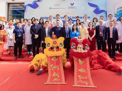 VINMEC KHAI TRƯƠNG PHÒNG KHÁM ĐA KHOA QUỐC TẾ TẠI VINHOMES OCEAN PARK