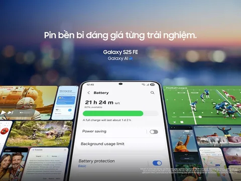 Samsung giới thiệu Galaxy S25 FE - trải nghiệm đáng giá nhờ sự kết hợp giữa Galaxy AI thế hệ mới và tính năng chuẩn flagship