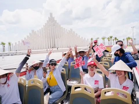 NGƯỜI DÂN VŨNG TÀU TRẢI NGHIỆM TÁI CHẾ RÁC, THAM GIA CITY TOUR TẠI “HÀNH TRÌNH DI SẢN” DO SABECO TỔ CHỨC