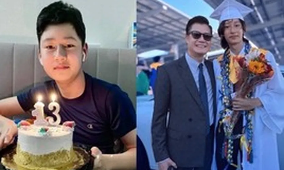 Con trai ca sĩ Quang Dũng: Cao 1m9, tốt nghiệp trường danh tiếng ở Mỹ