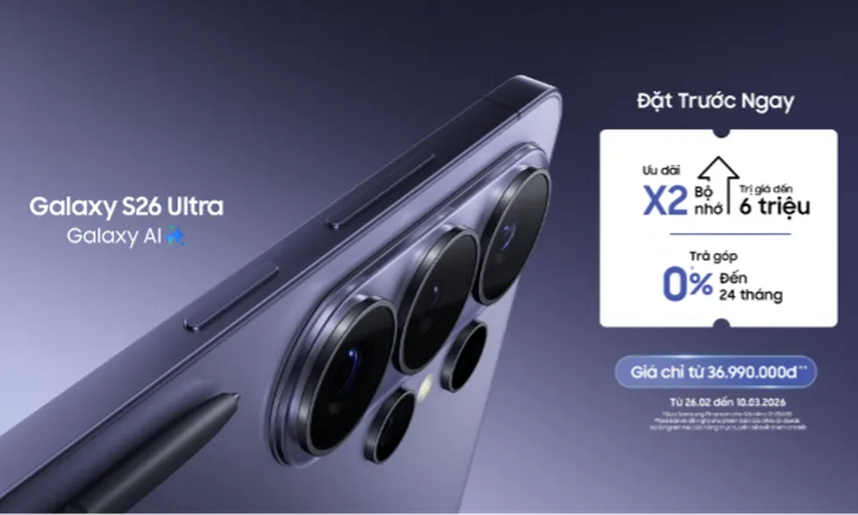Samsung chính thức giới thiệu Galaxy S26 series: Định chuẩn trải nghiệm AI Phone tích hợp